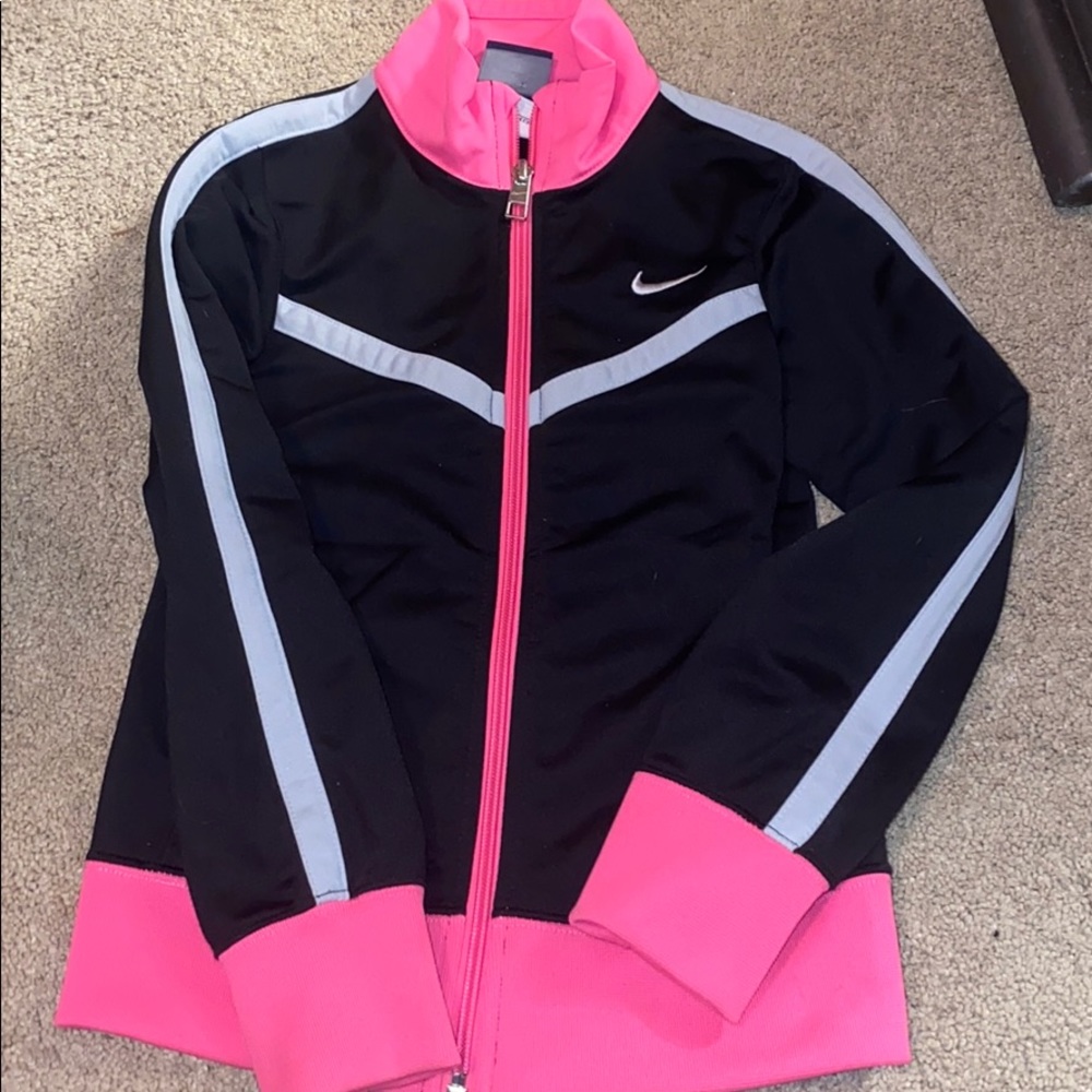 Nike girls zip up size 5